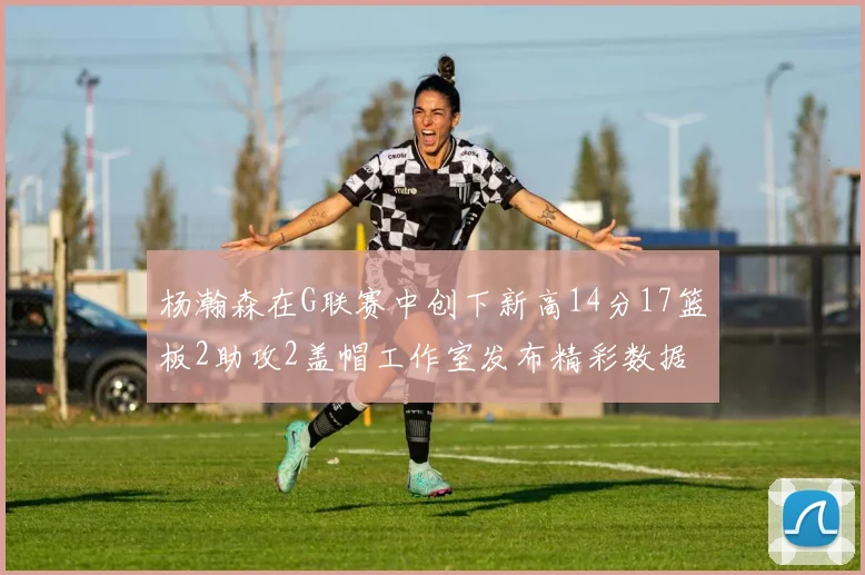 杨瀚森在G联赛中创下新高14分17篮板2助攻2盖帽工作室发布精彩数据海报